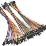 kit 30 CABLE DUPONT jumper 20 CM  ( 10F-F + 10 M-M + 10M-F )