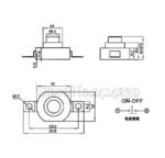Button Switch KD Self Lock ON-OFF – Image 7