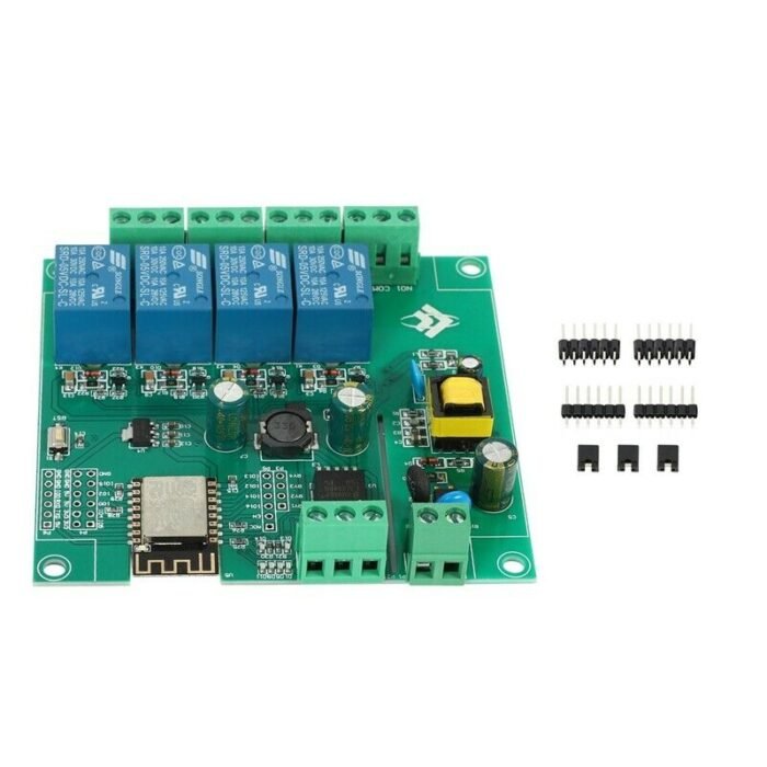 Modules Relais WiFi ESP8266 (1 / 2 / 4 / 8 Canaux) – 5V / 8-80V – Image 5