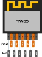ESP32 Module WiFi série TYWE2S (ESP-02S) – Image 4