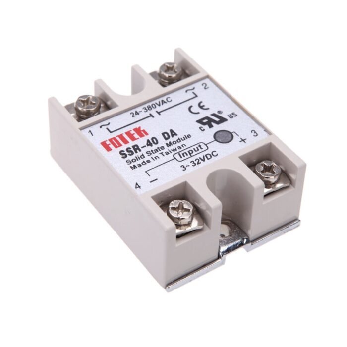 Module relais statique semi-conducteurs, régulateur de température 24V-380V 40a 250V/25a 250V/ 60a 250V – Image 4