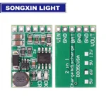 Module de Charge de Batterie Lithium pour Panneaux Solaires – 5V / 12V avec Élévateur – Image 2