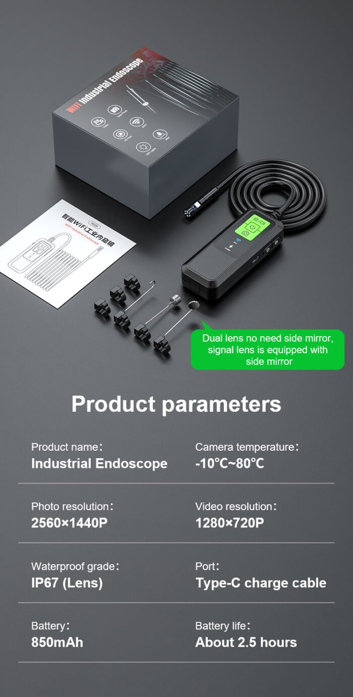 📷 Caméra Endoscope USB / Android / IOS – Image 1