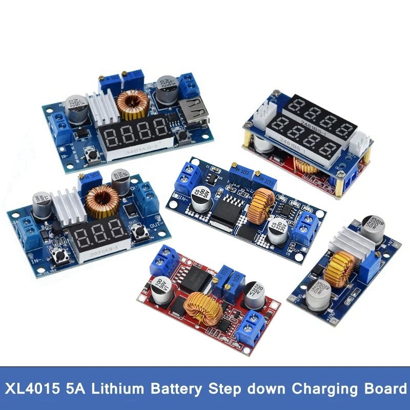 xl4015_module CONVERTISSEURS XL4015 DC-DC ABAISSEURS buck⚡🔋 4V-40V → 1.25V-37V – Image 1