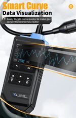 FNIRSI GD-02 – Détecteur de Fuite de Gaz 🔥Portable 50 000 PPM avec Alarme Sonore et Lumineuse pour Méthane et GPL – Image 7