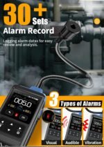 FNIRSI GD-02 – Détecteur de Fuite de Gaz 🔥Portable 50 000 PPM avec Alarme Sonore et Lumineuse pour Méthane et GPL – Image 8