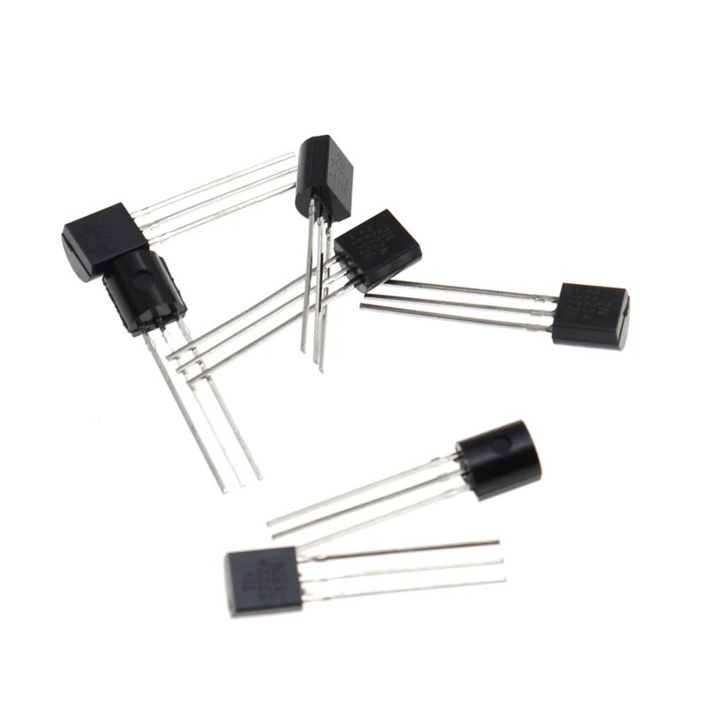 3 Transistor🔧 Bipolaire NPN – 2N2222A (1726) – Image 1