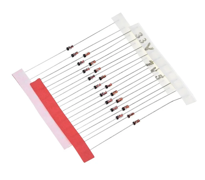 3-main-shengyang-kit-d39assortiment-de-diodes-zener-2-v4-a-33v-270-pieces-27-valeurs-12w-05w-nouveau Diodes Zener🔧 – Régulation de Tension – Image 1