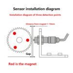 Tachymètre Numérique ⚙️ YH-TC01 – 4 Digits Haute Précision – Image 6