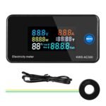 Compteur d’Énergie Le KWS-AC300 Wattmètre Voltmètre Ampèremètre Compteur d’Énergie LCD AC300 (20A / 100A) (20A / 100A) – Image 4