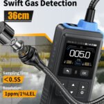 FNIRSI GD-02 – Détecteur de Fuite de Gaz 🔥Portable 50 000 PPM avec Alarme Sonore et Lumineuse pour Méthane et GPL