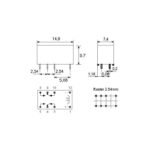 Relais NA24W 5V/12V/24V – Image 2