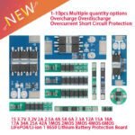 BMS 1S 3.7V – 2.5A/ 3A / 12A / 15A / 20A /25A 🔋 Carte de Protection – Li-ion avec Équilibrage