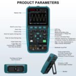 HO51 Hanmatek – Oscilloscope Numérique Portable 3-en-1 (Oscilloscope + Multimètre + Générateur de Signaux) – Image 3