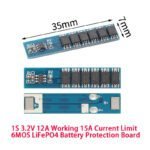 BMS 1S 3.7V – 2.5A/ 3A / 12A / 15A / 20A /25A 🔋 Carte de Protection – Li-ion avec Équilibrage – Image 3