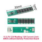 BMS 1S 3.7V – 2.5A/ 3A / 12A / 15A / 20A /25A 🔋 Carte de Protection – Li-ion avec Équilibrage – Image 7