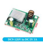 Module Abaisseur de Tension DC-DC Buck Haute Tension DC9–120V ➜ 5V / DC16–120V ➜ 12V / DC30–90V ➜ 24V  / 3A – Image 7
