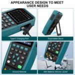 HO51 Hanmatek – Oscilloscope Numérique Portable 3-en-1 (Oscilloscope + Multimètre + Générateur de Signaux) – Image 7