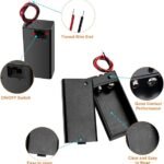 Support à Batterie 9V avec Interrupteur ON/OFF