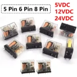 Relais OMRON G2R (DPDT / SPDT / NO) – 5V / 12V / 24V / 48V – DIP 5/6/8 pin