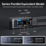 FNIRSI® LCR-ST2 Plus 100K — Mesureur LCR & ESR pince numérique 2-en-1 – Image 5