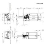 Micro moteur à engrenages N20 avec boîte de vitesses en métal 3V, 6V, 12V,   / 30.. TO ..1000  tr/min – Image 4