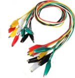 Câbles avec Pinces Crocodiles – 30 cm – Tests & Connexions Universelles – Image 2