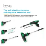 KIT Tournevis BAKU BA-3037 pour Réparation Électronique – Image 4