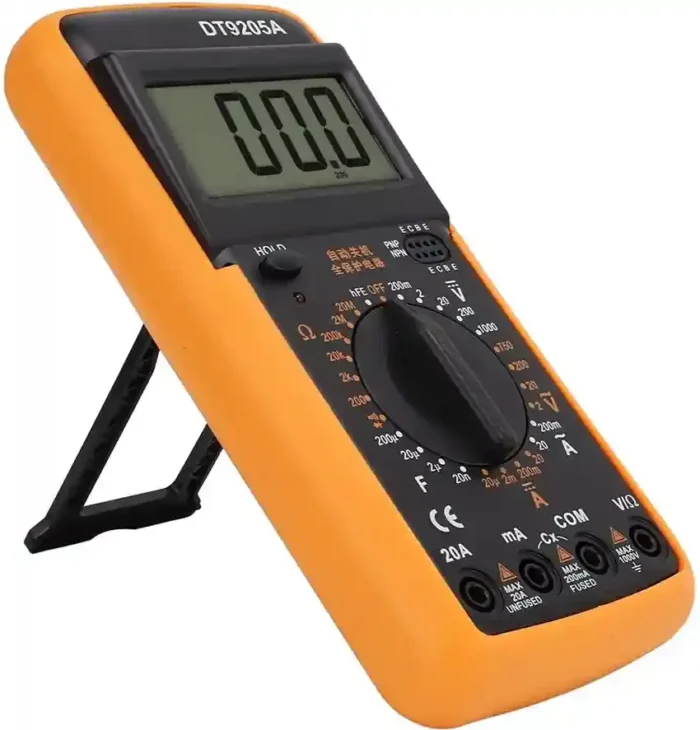 Multimètre numérique DT9205A – Tester AC/DC, Résistance, Capacité ...