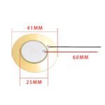 Disques piézoélectriques céramiques – Buzzers en cuivre (12 à 50 mm) – Image 8