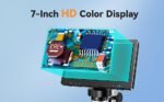 Microscope Numérique Hayve DM9 – Écran LCD 7" TV  – Zoom 10X à 1200X – 12MP – 1080FHD – Image 3