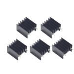 Dissipateur Thermique en Aluminium – Refroidissement Radiateur pour IC & Transistors TO-220 (Noir) – Image 6