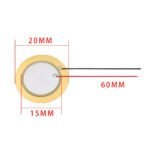 Disques piézoélectriques céramiques – Buzzers en cuivre (12 à 50 mm) – Image 15