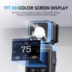 FNIRSI FPM-02 Luxmètre Compteur d’éclairement, température & humidité 3-en-1 – Image 6