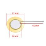 Disques piézoélectriques céramiques – Buzzers en cuivre (12 à 50 mm) – Image 12