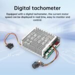 Régulateur de vitesse Moteur DC Contrôleur PWM Haute Puissance DC 10–55V / 40A /60A – Image 6