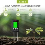6‑in‑1 Digital Soil Tester LCD