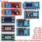 Relais Temporisé NE555 DC 5V / 12V / 24V – Module de Temporisation et Contrôle