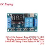 Relais Temporisé NE555 DC 5V / 12V / 24V – Module de Temporisation et Contrôle – Image 7