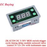 Relais Temporisé NE555 DC 5V / 12V / 24V – Module de Temporisation et Contrôle – Image 2