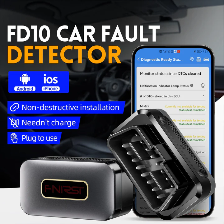 fnirsi-fd10-car-obd2-scanner-clear-error-obd-diagnostic-toolautomotive-toolsfnirsifnirsi-1901474 Scanner OBD2 FNIRSI® FD10 pour voiture, outil de diagnostic OBD pour effacer les erreurs – Image 1