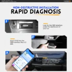 Scanner OBD2 FNIRSI® FD10 pour voiture, outil de diagnostic OBD pour effacer les erreurs – Image 6