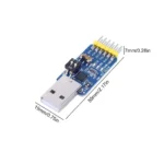 Module d'Interface USB vers TTL Série (CH340G / CP2102 /CP2102 /CP2112 /PL2303) – Image 18