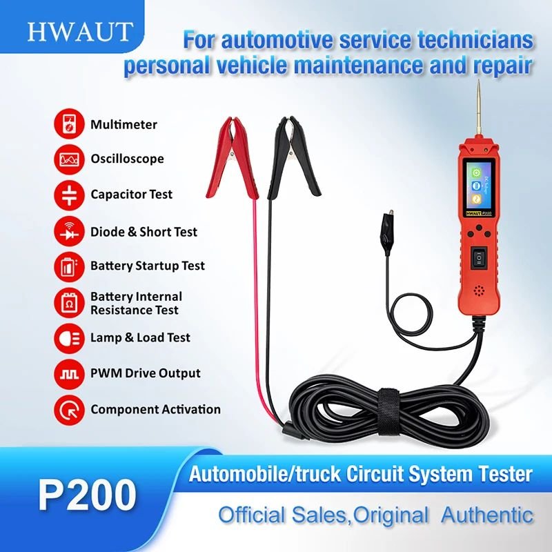 1 Testeur de Circuit Automobile Multifonction P200 – Image 1