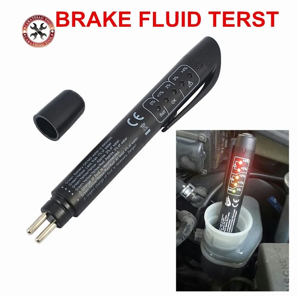 1 Nouveau Testeur de Liquide de Frein LED – Stylo de Test Automobile – Image 1