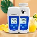 Réfractomètre Numérique Brix 32 % / 55 % – Testeur de Teneur en Sucre pour Jus, Boissons et Aliments