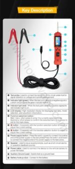 Testeur de Circuit Automobile Multifonction P200 – Image 7
