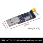 Module d'Interface USB vers TTL Série (CH340G / CP2102 /CP2102 /CP2112 /PL2303) – Image 43