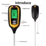 Testeur de sol 6 en 1 numérique – pH, humidité, température, fertilité, lumière et humidité de l’air | Sonde précise pour jardin et plantes – Image 5