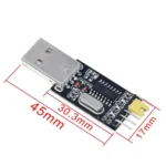 Module d'Interface USB vers TTL Série (CH340G / CP2102 /CP2102 /CP2112 /PL2303) – Image 20